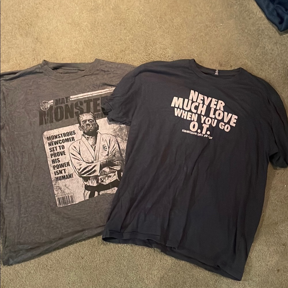 2 BJJ shirts! Great condition! XL!